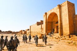 Crazy Troop Visit Ancient Ruins of Hatra 2.jpg