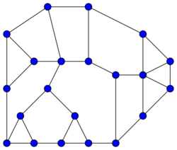 A Halin graph with 21 vertices
