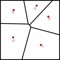 Lloyd's method, iteration 3