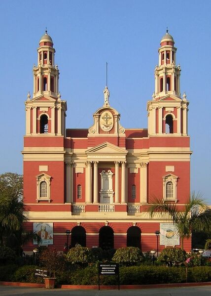 File:Sacred Heart Cathedral (New Delhi) sky adj.jpg