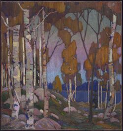 Tom Thomson Decorative Landscape, Birches.jpg