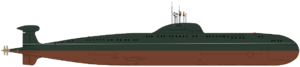 Victor III class SSN.svg