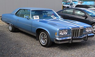 1974 Pontiac Grand Ville hardtop coupe, front right, 09-30-2023.jpg