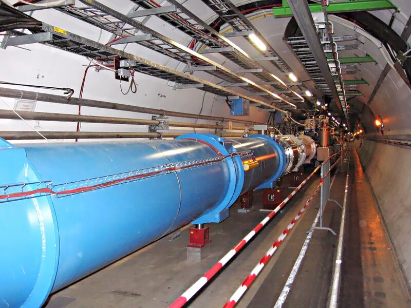 File:CERN LHC Tunnel1.jpg