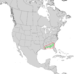 Cliftonia monophylla range map 1.png
