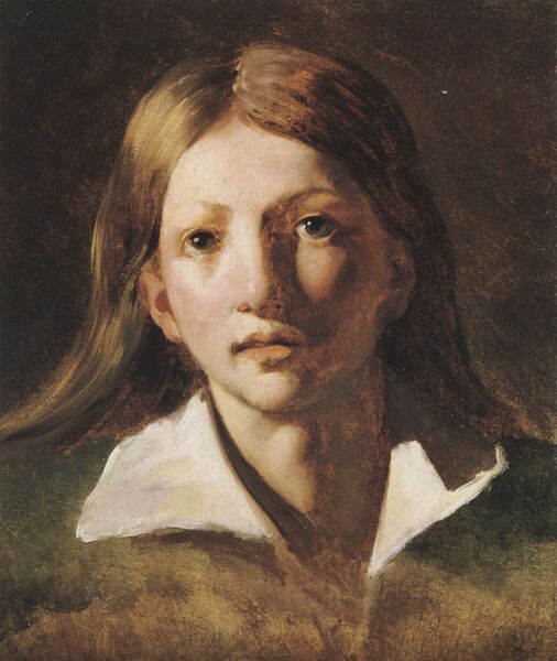 File:Gericault Theodore 1819-20 Portrait eines Jungen mit langem blonden Haar.jpg