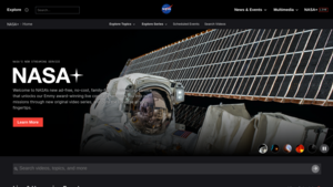 NASA+ website screenshot.png
