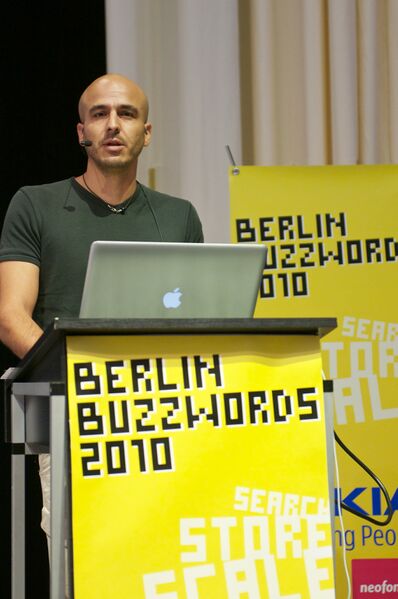File:Shay Banon talking about Elasticsearch at Berlin Buzzwords 2010.jpg