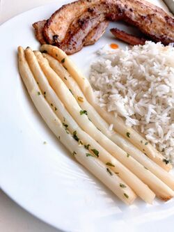 White Asparagus bacon rice.jpg