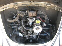 1962 Volkswagen Beetle Engine (3564060578).jpg