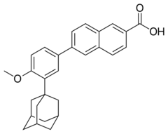 Adapalene structure.svg