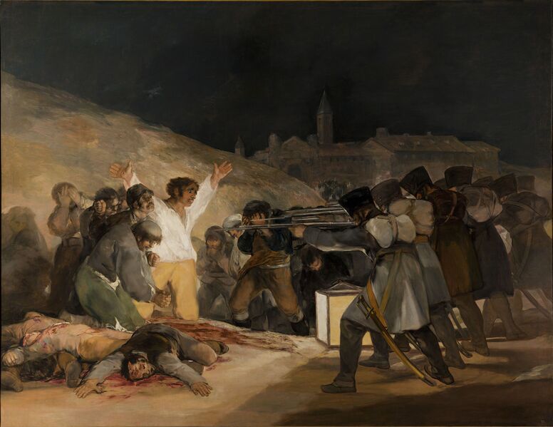 File:El Tres de Mayo, by Francisco de Goya, from Prado thin black margin.jpg