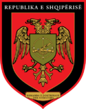 Emblem of the Albanian tradoc.svg