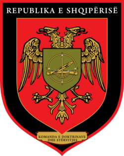 Emblem of the Albanian tradoc.svg