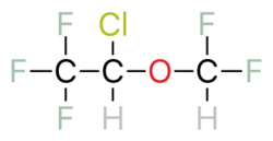 Isoflurane skeletal formula.svg