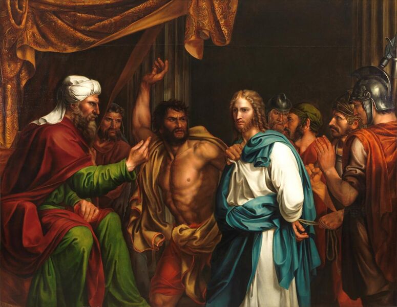 File:Jesús en casa de Anás Museo del Prado José de Madrazo.jpg
