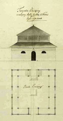 Kozienice Stara Synagoga-plan 1782.jpg