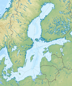 Beyrichienkalk Formation is located in Baltic Sea