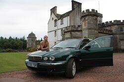 X-type Jaguar in British Racing Green, model Casini.jpg