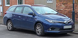 2019 Toyota Auris Icon Tech HEV VVT-i Estate 1.8 Front.jpg