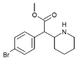 4-bromomethylphenidate structure.png