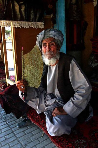 File:Carpet seller in mazar-e-sharif.jpg