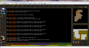 God Wars II screenshot of dungeon with MUSHclient plugin.png