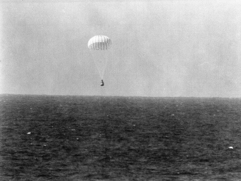 File:MA-8 landing under parachute.jpg
