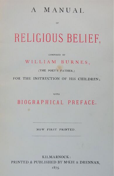 File:A Manual of Religious Belief and Biographical Preface. 1875. William Burnes.jpg