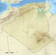 Location map/data/Algeria is located in Algeria