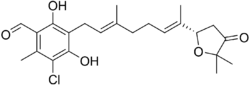 Ascofuranone structure.png