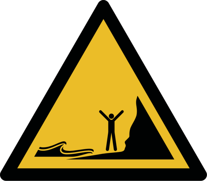 File:ISO 7010 W060 warning; incoming tides.svg