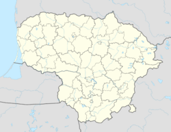 Vilnius is located in Lithuania