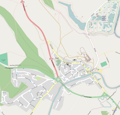 Open Street Map Arundel.svg