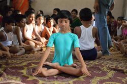 Padmasana - Yoga Class - Chamrail - Howrah 2013-08-24 2027.JPG