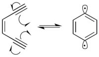 generation of p-benzyne from an enediyne
