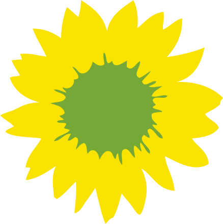 File:Sunflower (Green symbol).svg